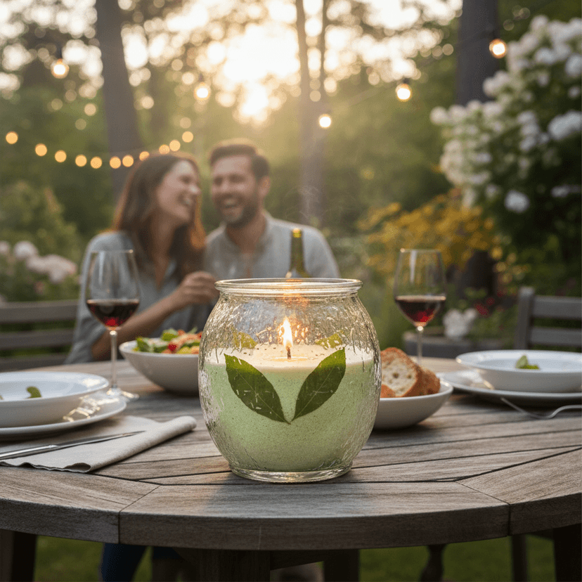 citronella candle sand