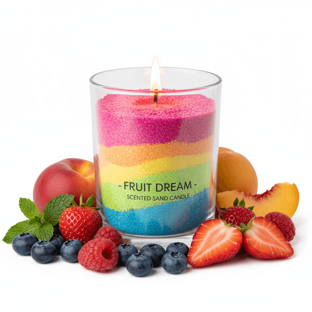 fruit dream candle sand