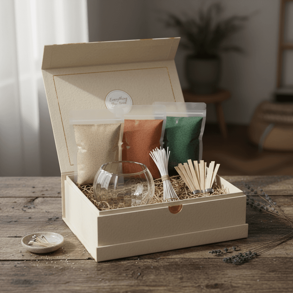 starter set candle sand
